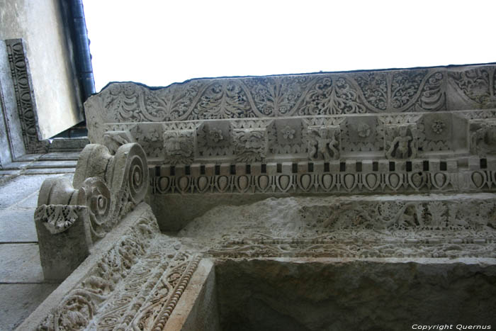 Tempel van Jupiter Split in SPLIT / KROATI 