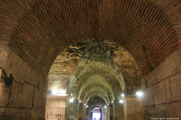 Shopping Cetner in Diocletianus' Palace Split in SPLIT / CROATIA 