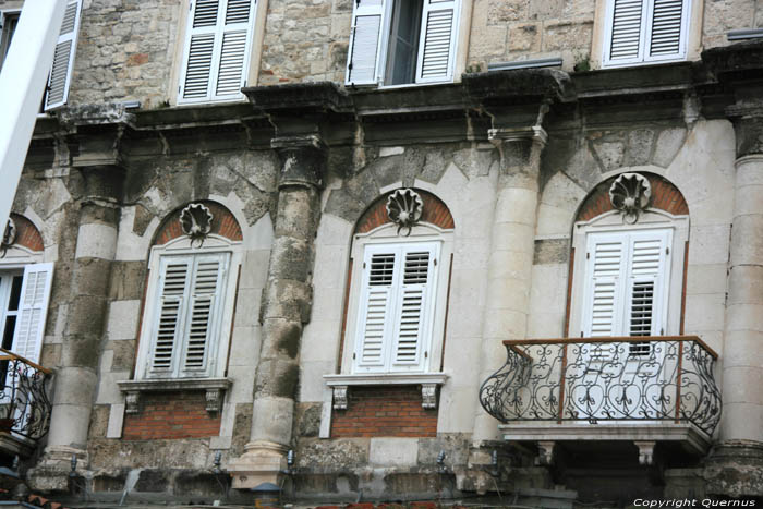 Palace walls South Split in SPLIT / CROATIA 