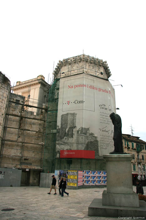 Venetiaanse Toren Split in SPLIT / KROATI 