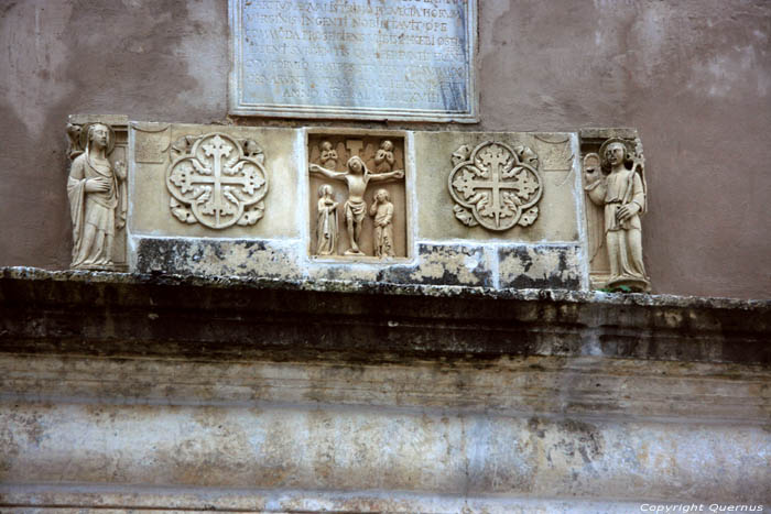 Saint August's church Trogir in TROGIR / CROATIA 