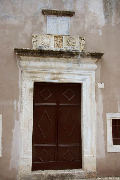 glise Saint Auguste Trogir  TROGIR / CROATIE 