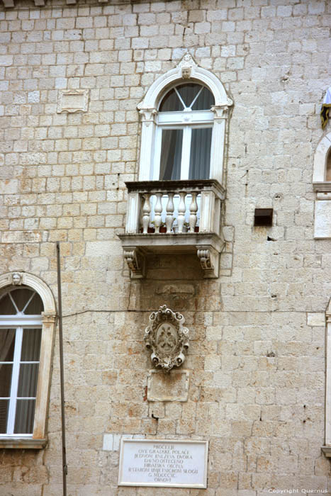 Stadhuis Trogir in TROGIR / KROATI 