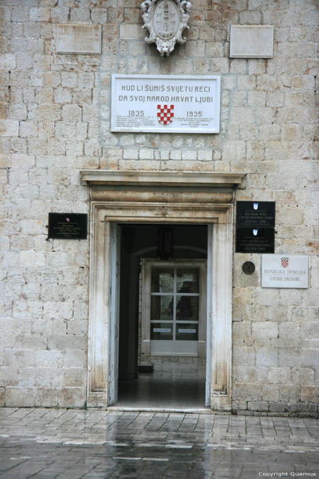 City Hall Trogir in TROGIR / CROATIA 