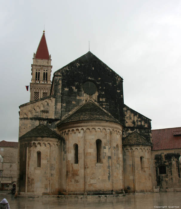 Saint-Laurent's catherdral (Svetog Lovro) Trogir in TROGIR / CROATIA 