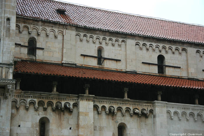 Saint-Laurent's catherdral (Svetog Lovro) Trogir in TROGIR / CROATIA 