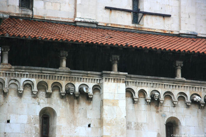 Saint-Laurent's catherdral (Svetog Lovro) Trogir in TROGIR / CROATIA 