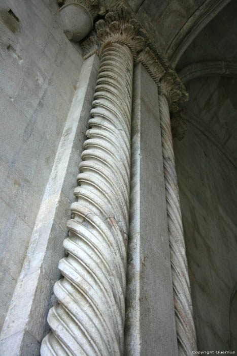 Saint-Laurent's catherdral (Svetog Lovro) Trogir in TROGIR / CROATIA 