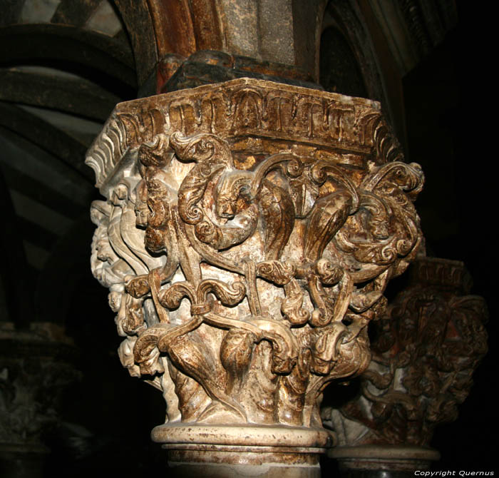 Saint-Laurent's catherdral (Svetog Lovro) Trogir in TROGIR / CROATIA 