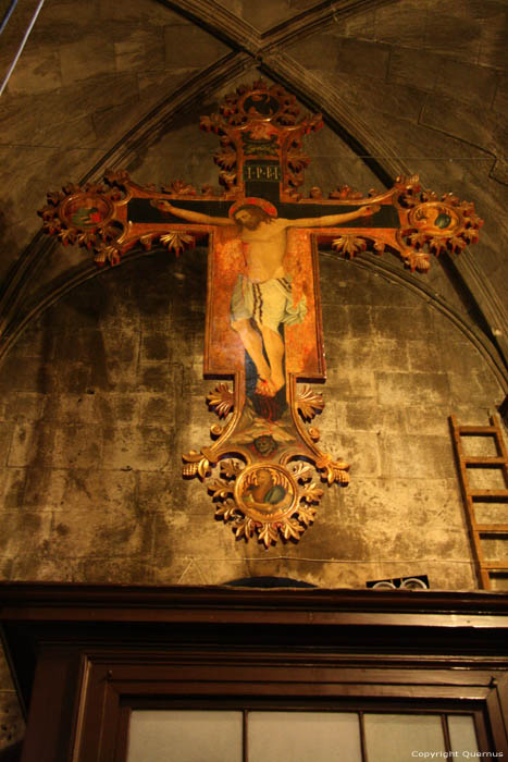 Saint-Laurent's catherdral (Svetog Lovro) Trogir in TROGIR / CROATIA 