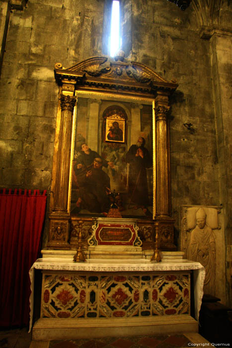 Saint-Laurent's catherdral (Svetog Lovro) Trogir in TROGIR / CROATIA 