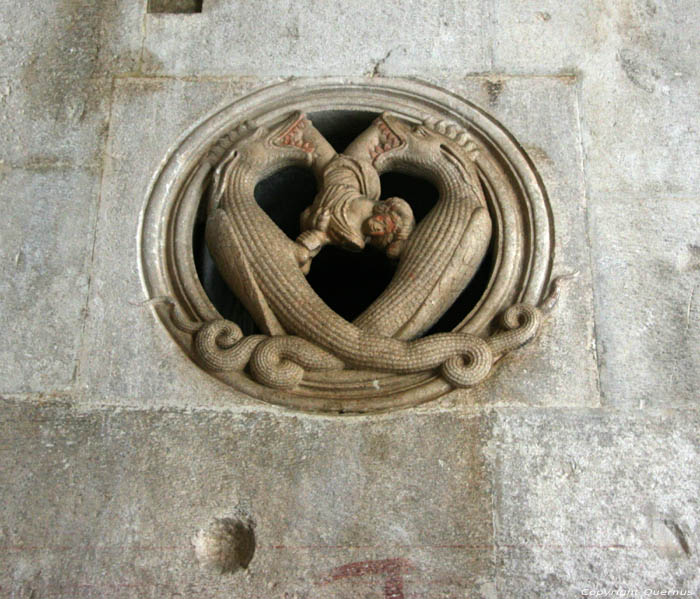 Saint-Laurent's catherdral (Svetog Lovro) Trogir in TROGIR / CROATIA 