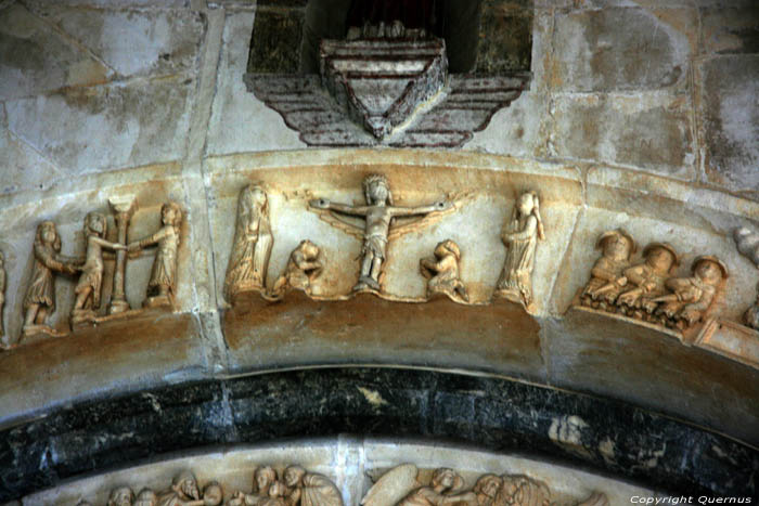 Saint-Laurent's catherdral (Svetog Lovro) Trogir in TROGIR / CROATIA 