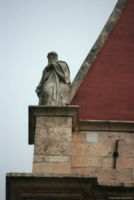 Saint-Laurent's catherdral (Svetog Lovro) Trogir in TROGIR / CROATIA 