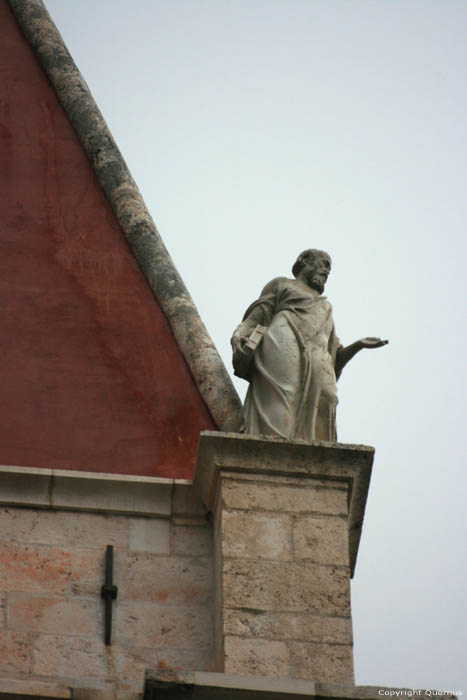 Saint-Laurent's catherdral (Svetog Lovro) Trogir in TROGIR / CROATIA 