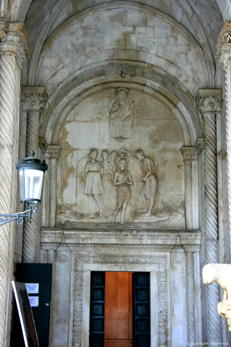 Saint-Laurent's catherdral (Svetog Lovro) Trogir in TROGIR / CROATIA 