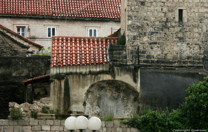 Uurwerktoren Trogir in TROGIR / KROATI 