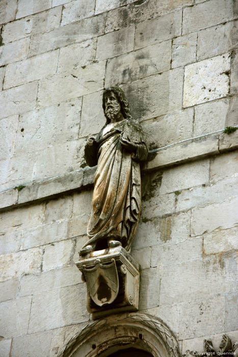 Uurwerktoren Trogir in TROGIR / KROATI 