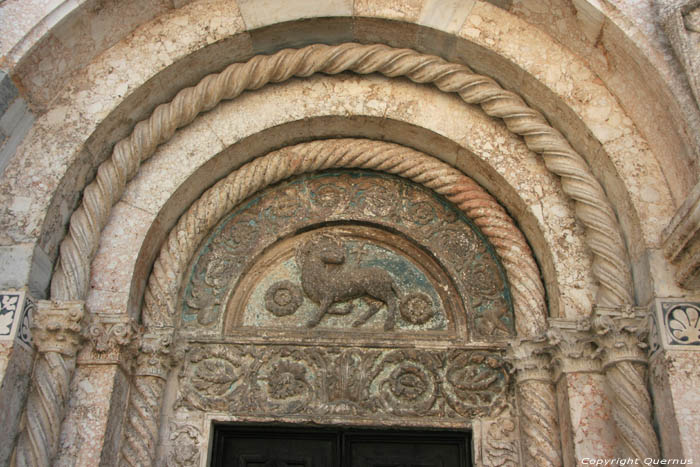 Saint-Anastasia's Cathedral (Sv.Stosija) Zadar in ZADAR / CROATIA 