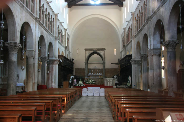 Saint-Anastasia's Cathedral (Sv.Stosija) Zadar in ZADAR / CROATIA 