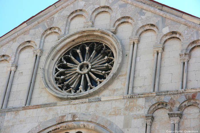 Saint-Anastasia's Cathedral (Sv.Stosija) Zadar in ZADAR / CROATIA 