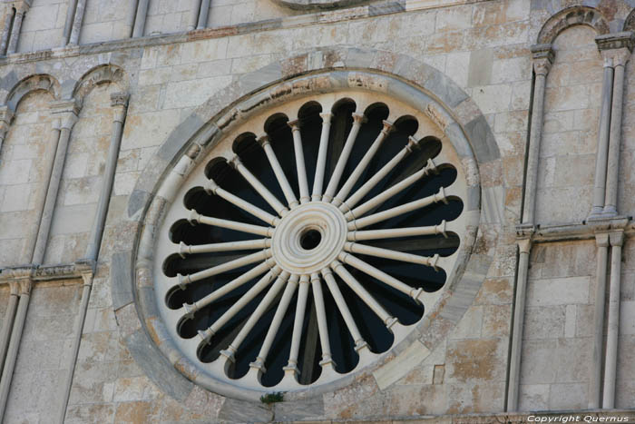 Saint-Anastasia's Cathedral (Sv.Stosija) Zadar in ZADAR / CROATIA 