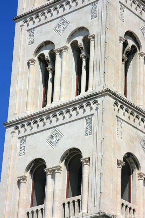 Saint-Anastasia's Cathedral (Sv.Stosija) Zadar in ZADAR / CROATIA 