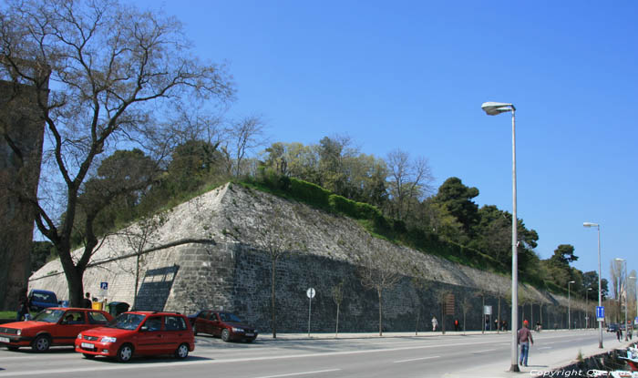 Fort Zadar in ZADAR / KROATI 