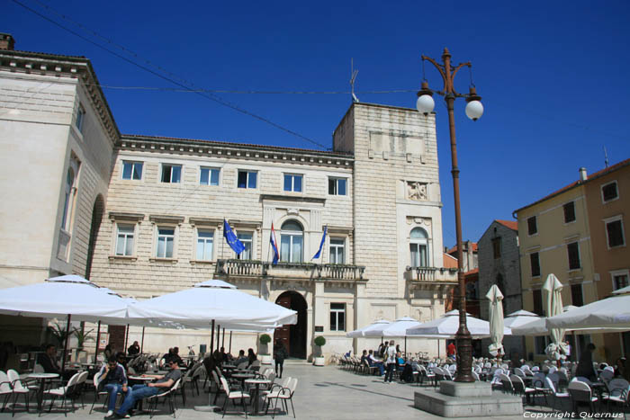 Ghirardini paleis Zadar in ZADAR / KROATI 