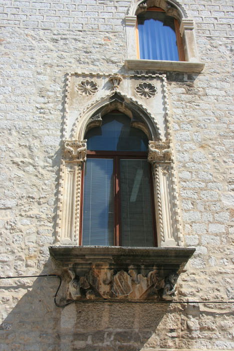 Gothic Palace Zadar in ZADAR / CROATIA 