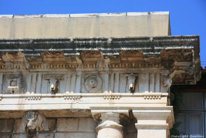 Kopnene Vrata Gate Zadar in ZADAR / CROATIA 