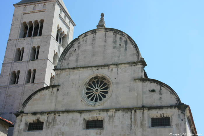 Saint Mary's church  Zadar in ZADAR / CROATIA 