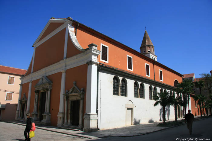 Saint Simeon's church Zadar in ZADAR / CROATIA 