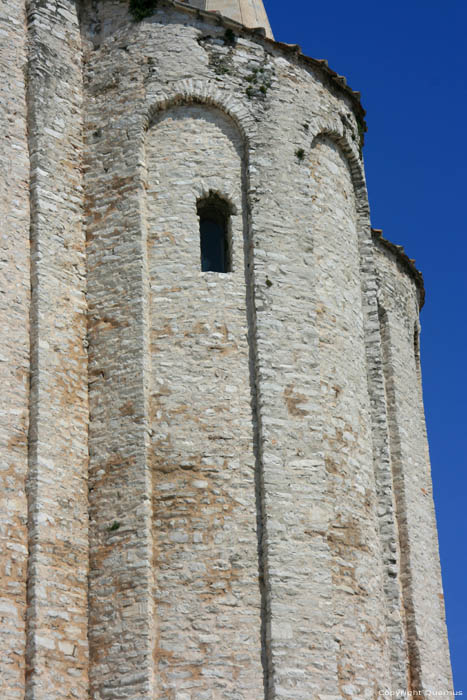 Saint Donatus church (Sveti Donat) Zadar in ZADAR / CROATIA 