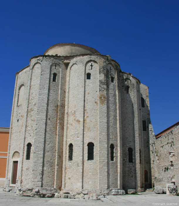 Sint-Donatuskerk Zadar in ZADAR / KROATI 