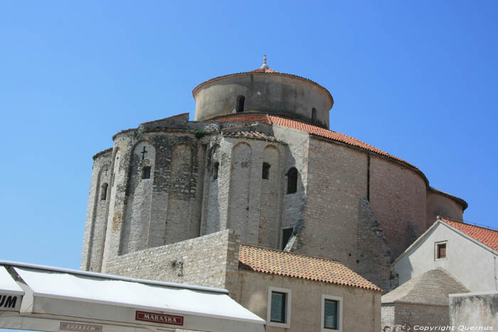 Saint Donatus church (Sveti Donat) Zadar in ZADAR / CROATIA 