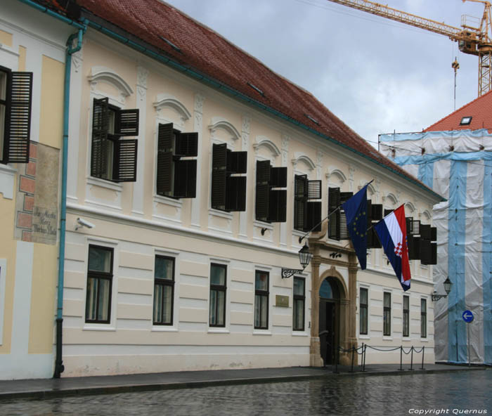 Ban Palace Zagreb in ZAGREB / CROATIA 