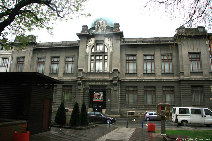 Etnografisch Museum Zagreb in ZAGREB / KROATI 