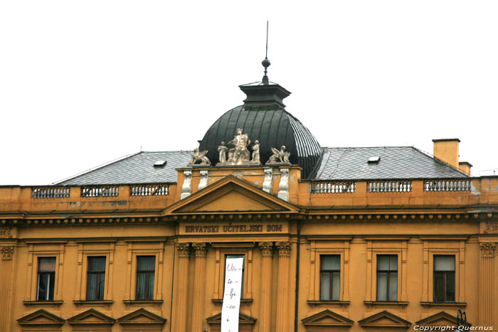 Hrvatski Uciteljski Dom Zagreb in ZAGREB / KROATI 