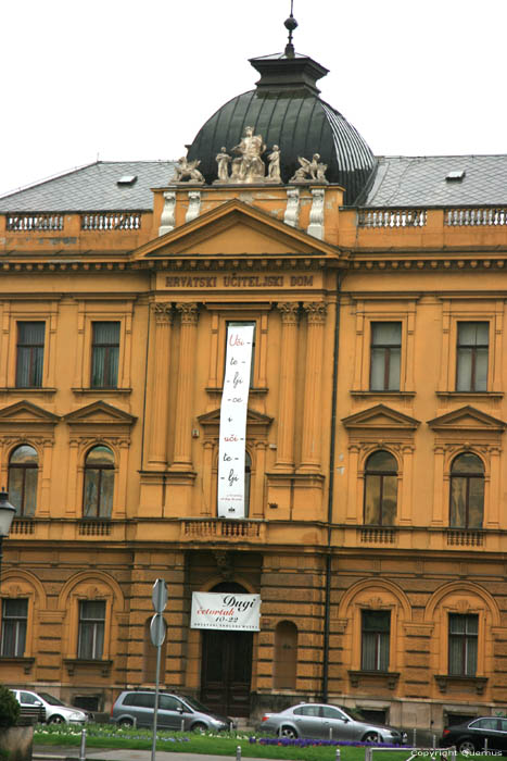 Hrvatski Uciteljski Dom Zagreb in ZAGREB / CROATIA 