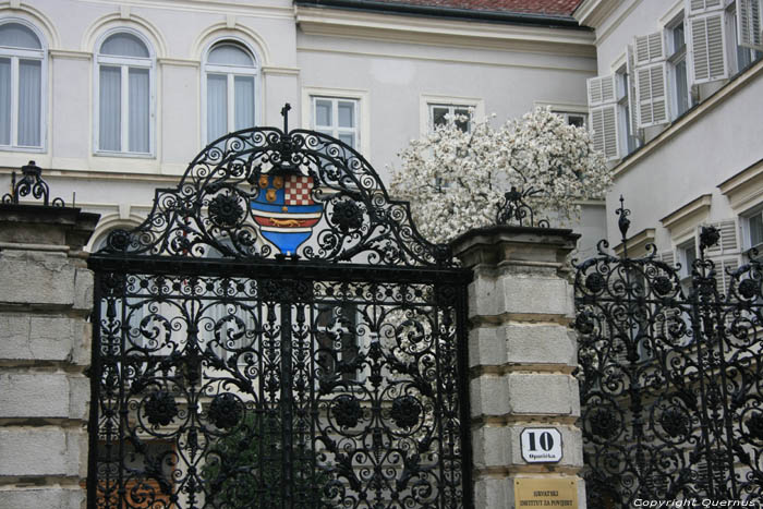 Institut Za Povijest Zagreb in ZAGREB / KROATI 