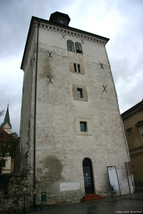 Lotrscak tower Zagreb in ZAGREB / CROATIA 