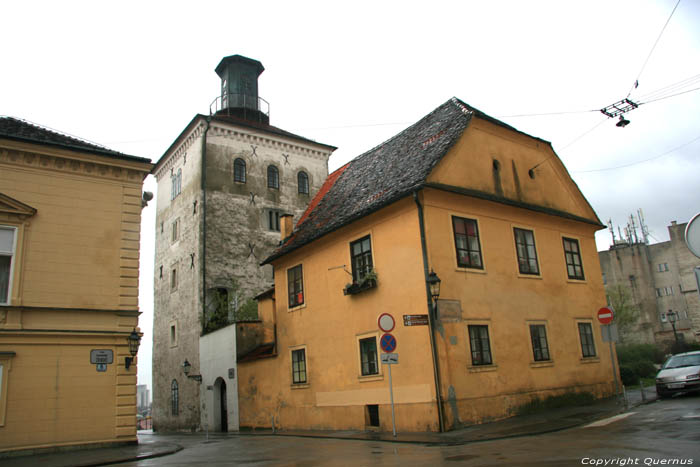 Lotrscak toren Zagreb in ZAGREB / KROATI 