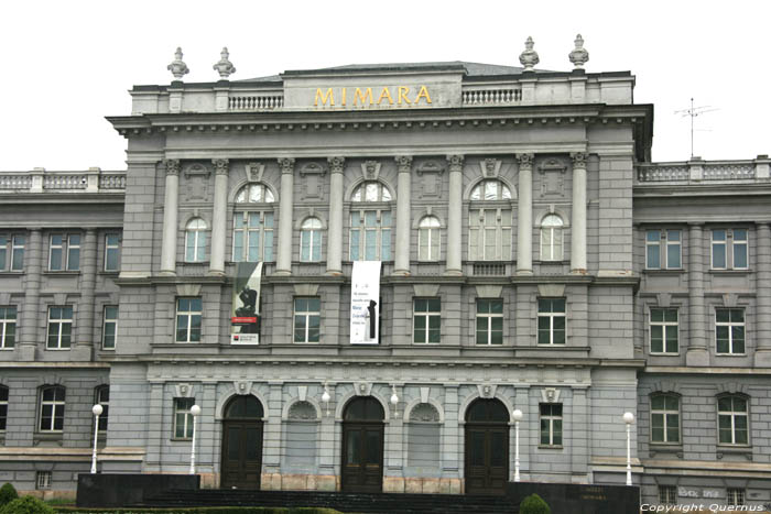 Mimara museum Zagreb in ZAGREB / KROATI 