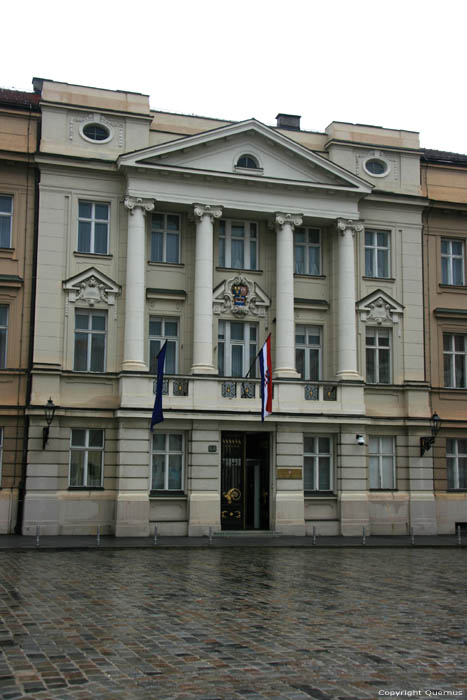 Parlement Zagreb in ZAGREB / CROATIA 