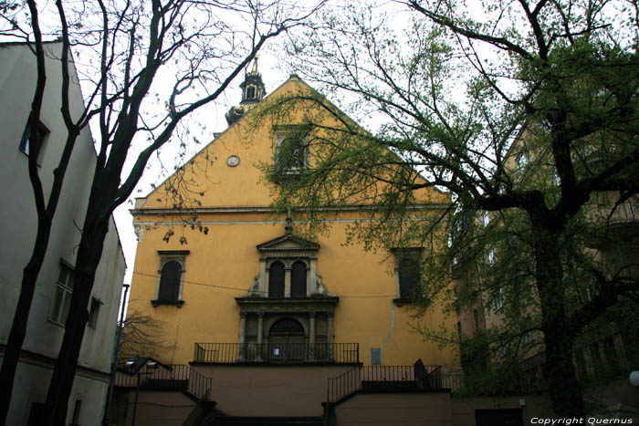 Saint Francs' church Zagreb in ZAGREB / CROATIA 