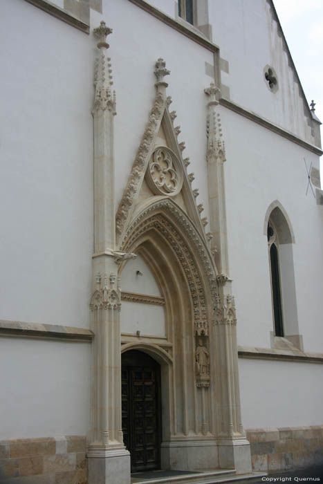glise Saint Marc Zagreb  ZAGREB / CROATIE 