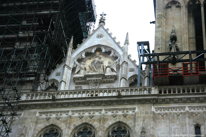 Saint Stephen's cathedral (kathedrala Marjinog Uznesenja) Zagreb in ZAGREB / CROATIA 
