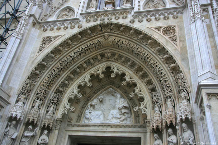 Saint Stephen's cathedral (kathedrala Marjinog Uznesenja) Zagreb in ZAGREB / CROATIA 