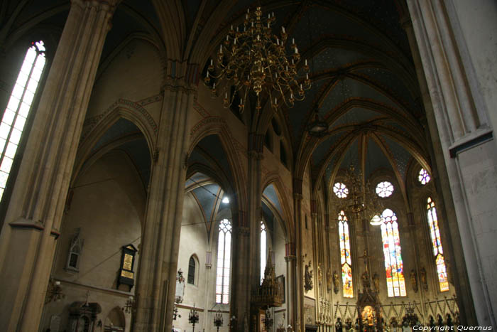 Sint-Stephanuscathedraal (klopt die naam??) Zagreb in ZAGREB / KROATI 